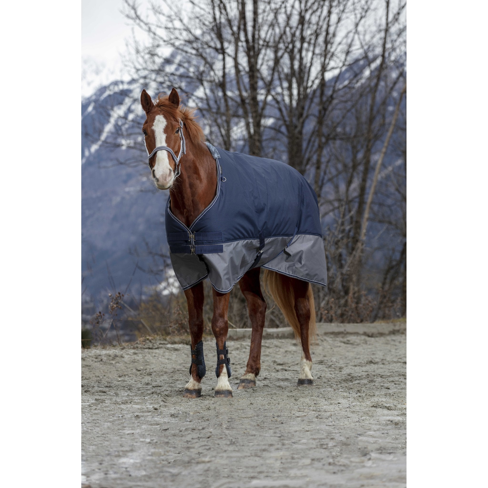 Equithème TYREX 600D Turnout täcke med fleecefoder
