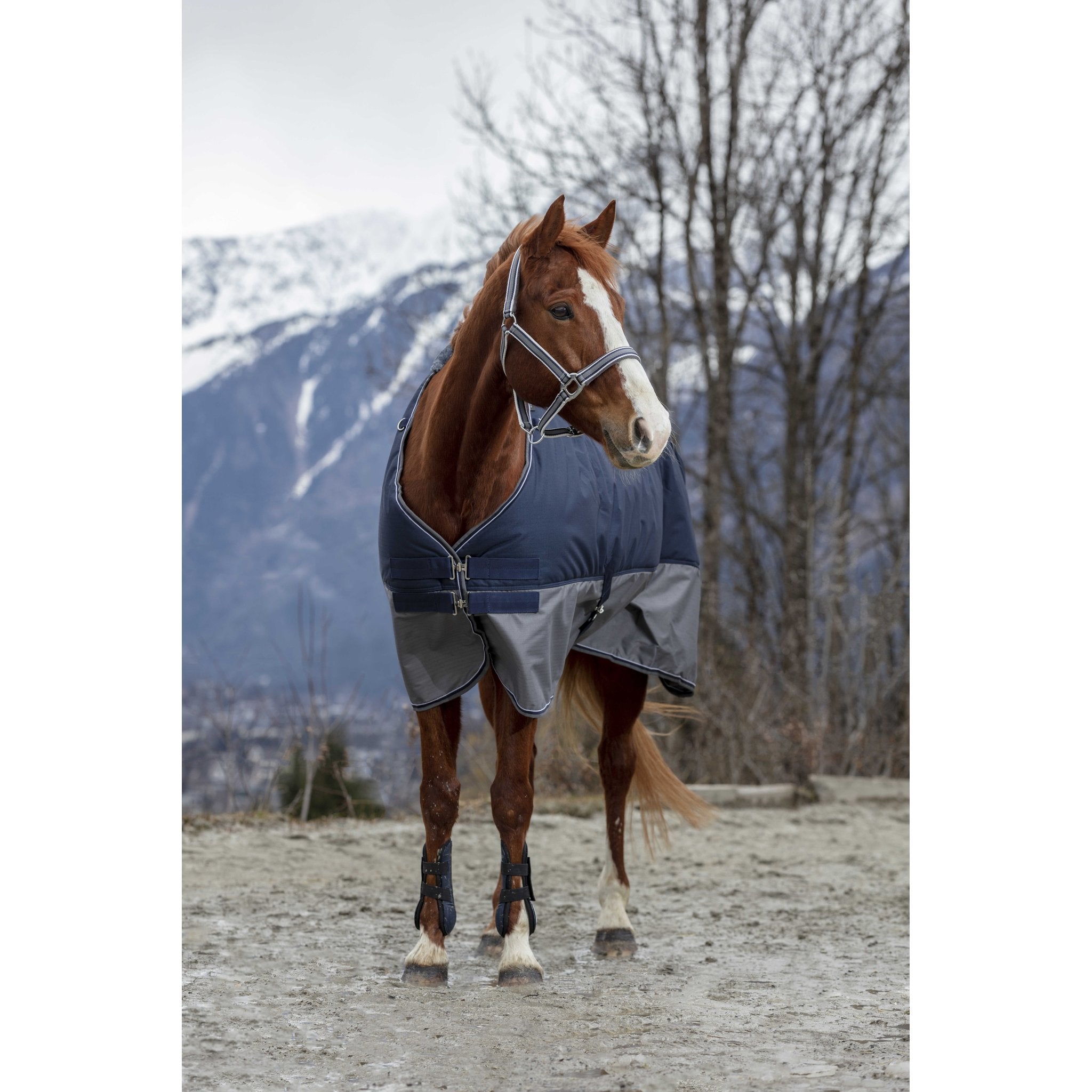 Equithème TYREX 600D Turnout täcke med fleecefoder