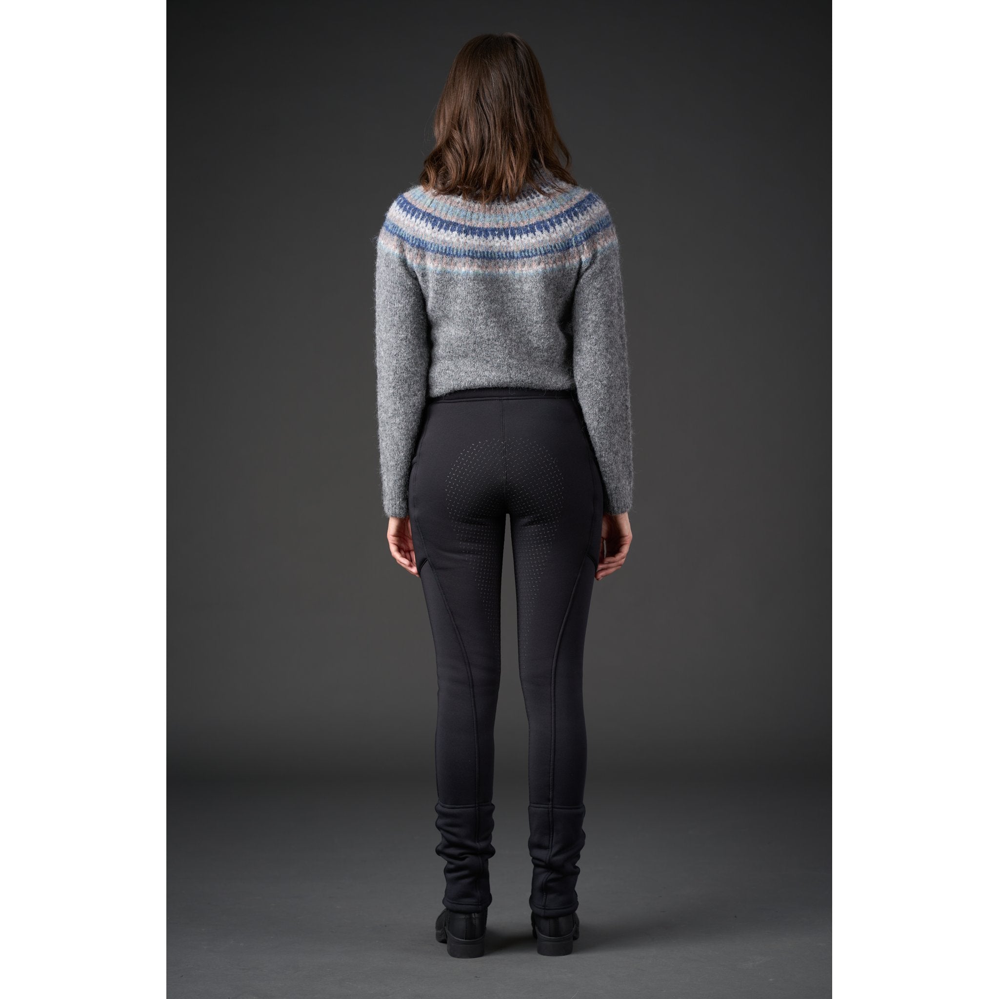 Equipage Austin fleece jodhpurtights, fullgrip