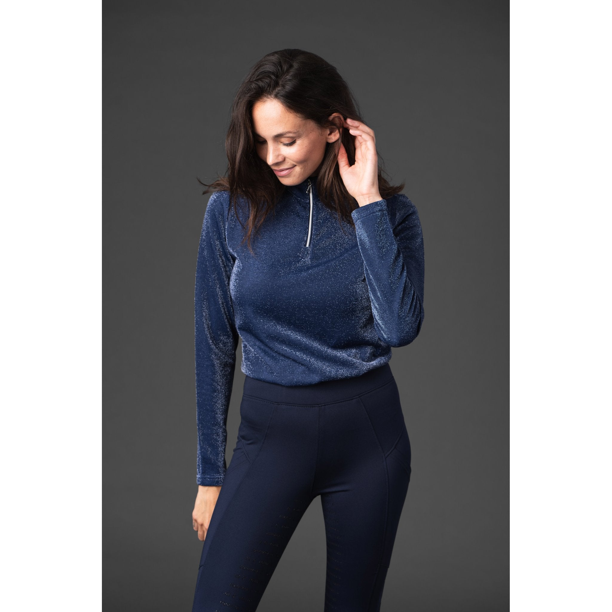 Equipage Shimmer Ziptröja