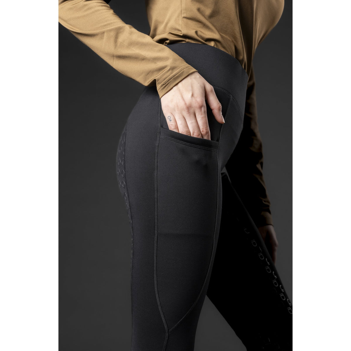 Equipage Safina vinterridtights för barn, fullgrip