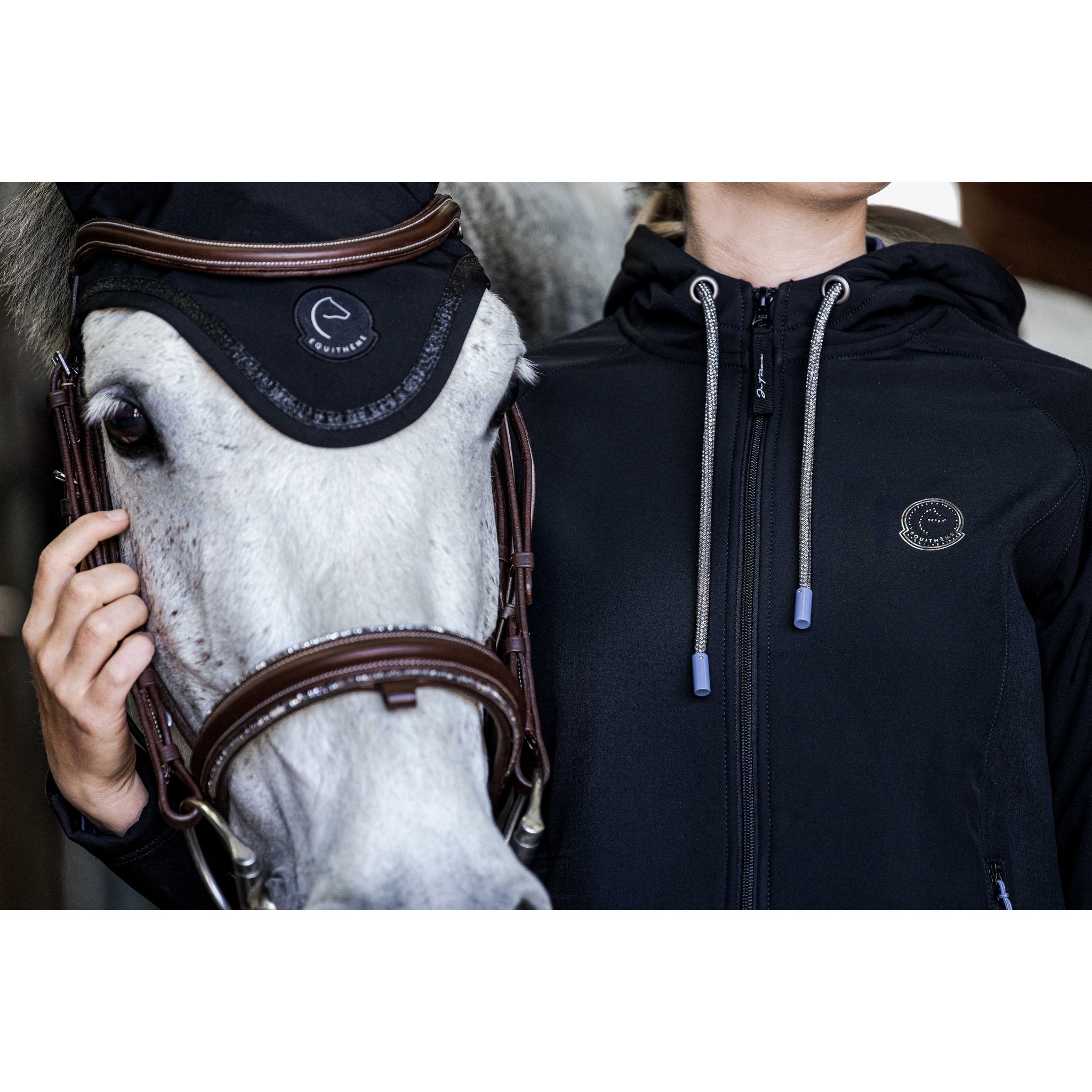 Equitheme Je t'aime Softshell Hoodie EK-Victoria