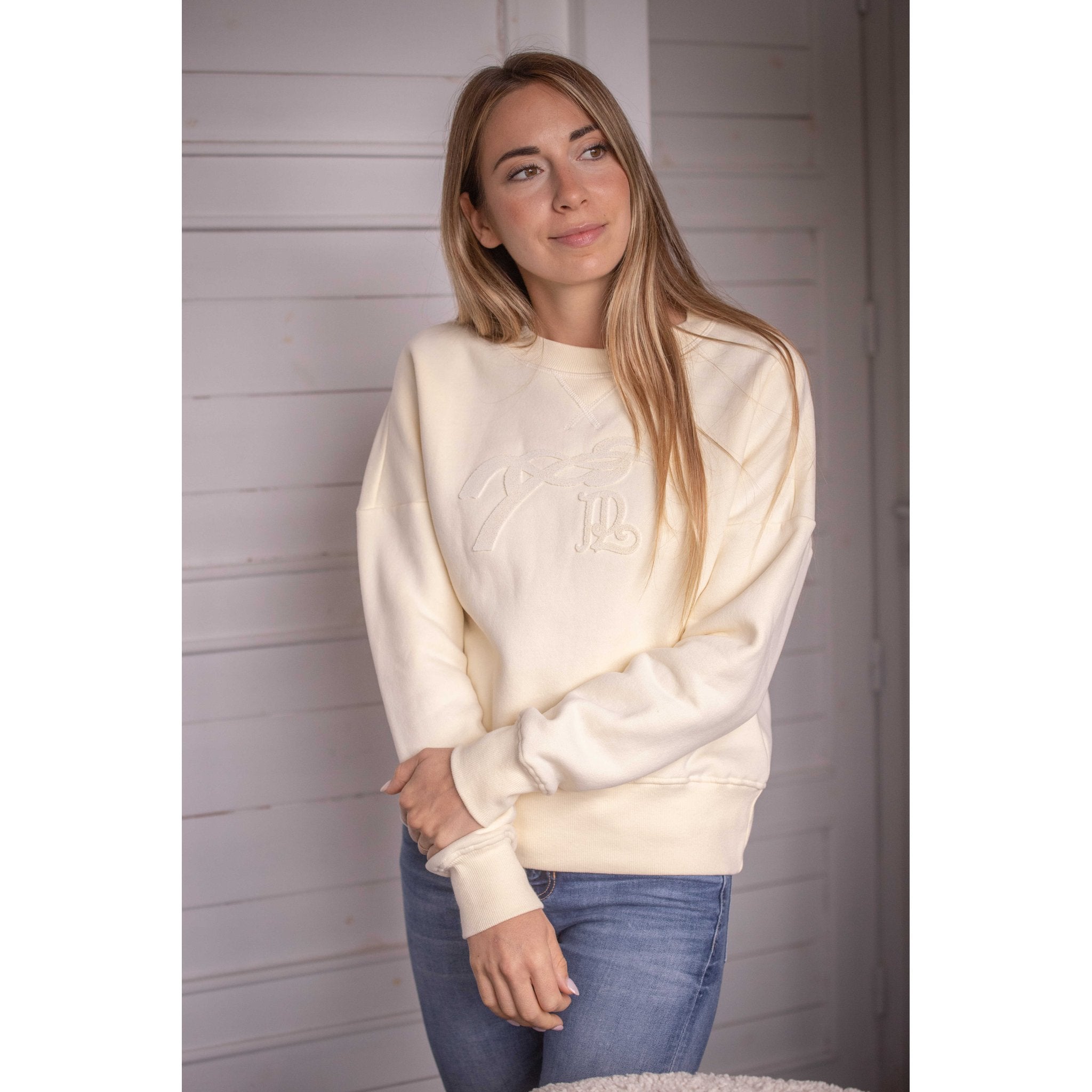 Penelope Bianca Sweatshirt