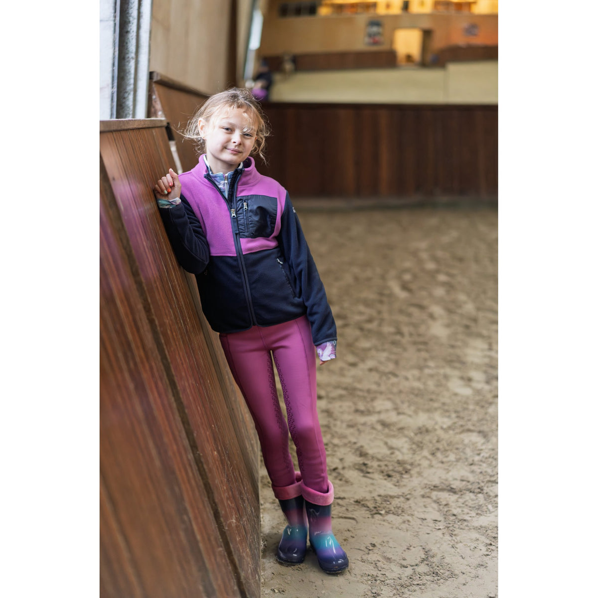 Equipage Allison fleecejacka för barn