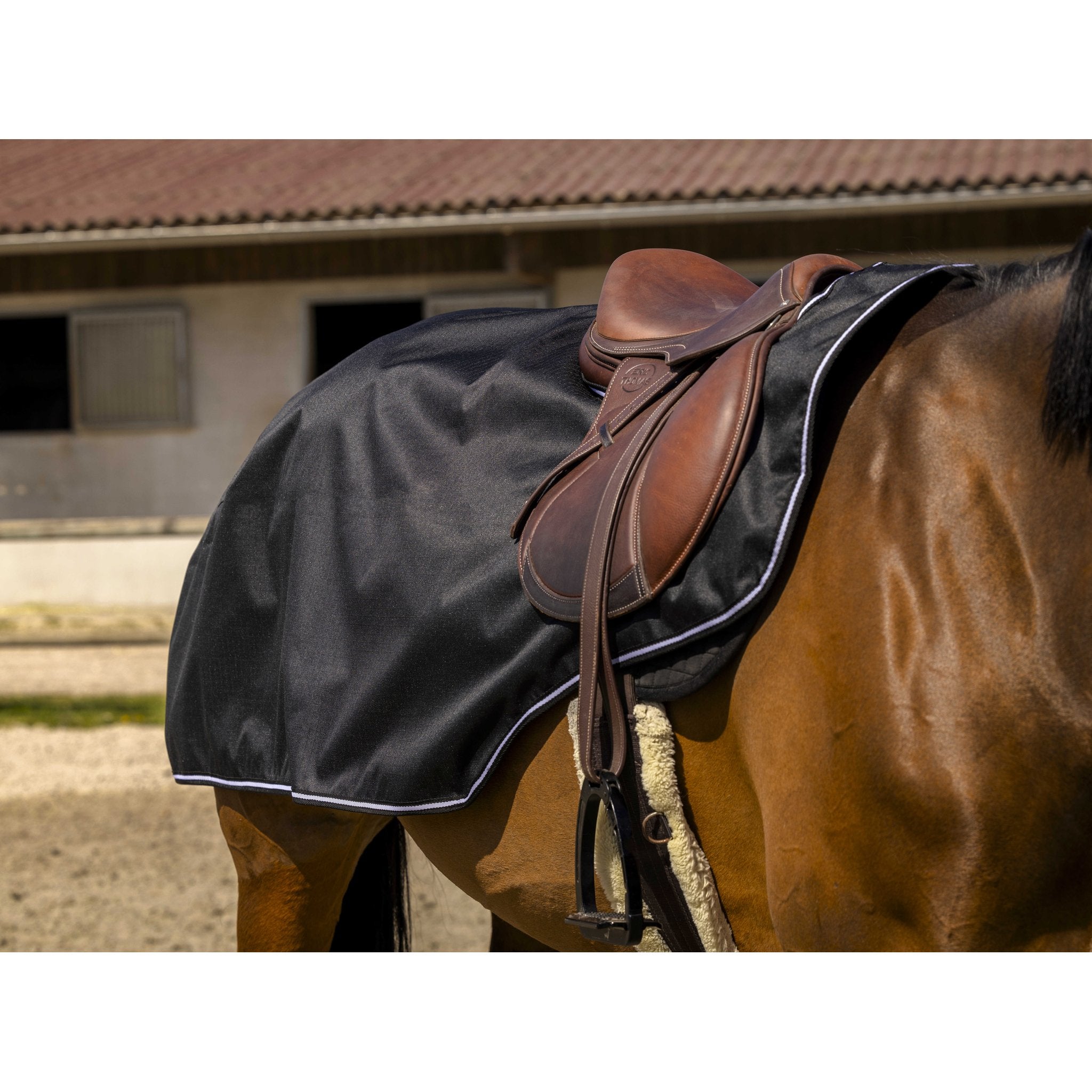 Equithème TYREX 600D Ländtäcke fleecefodrat