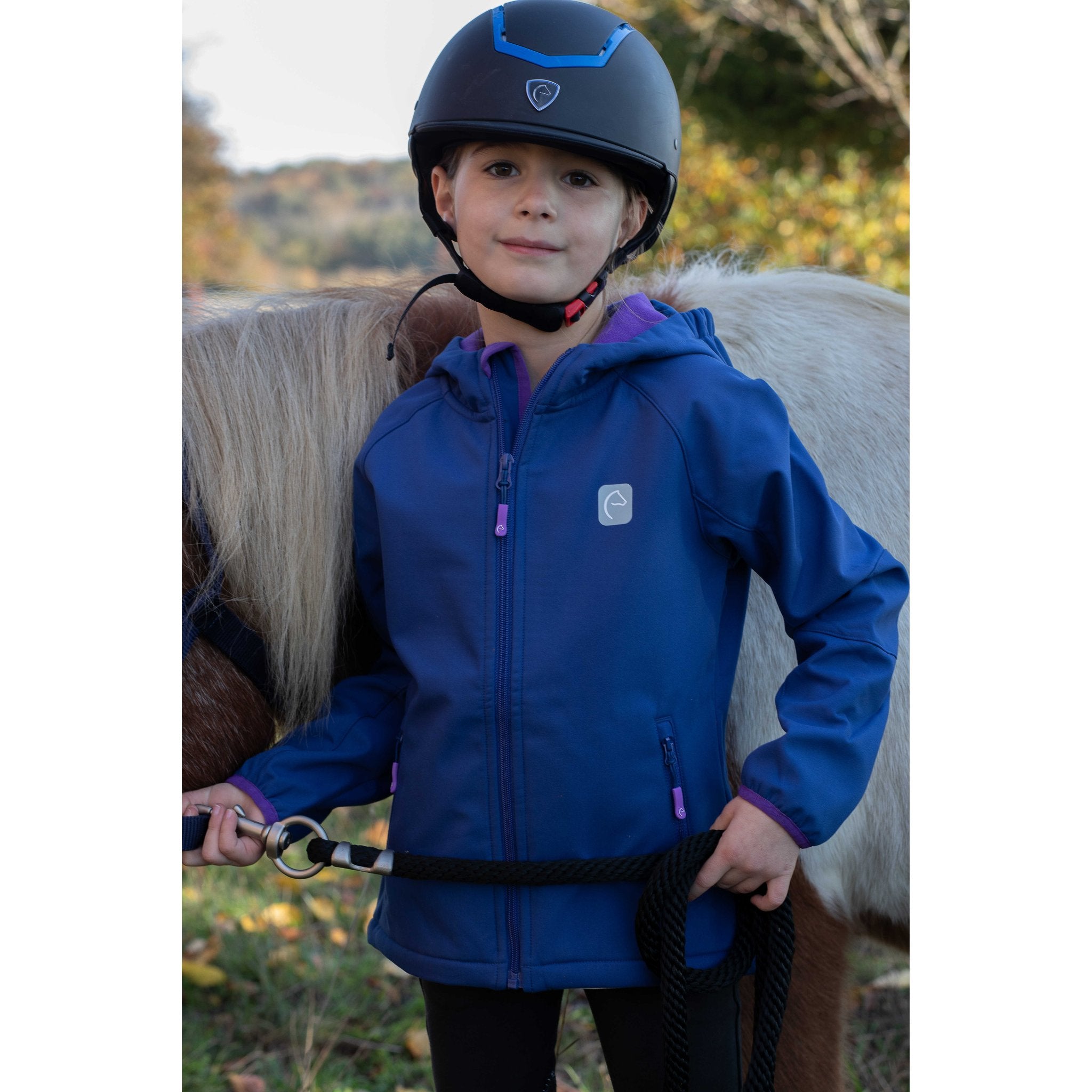 Equithème EQUI-KIDS Amandine Softshelljacka