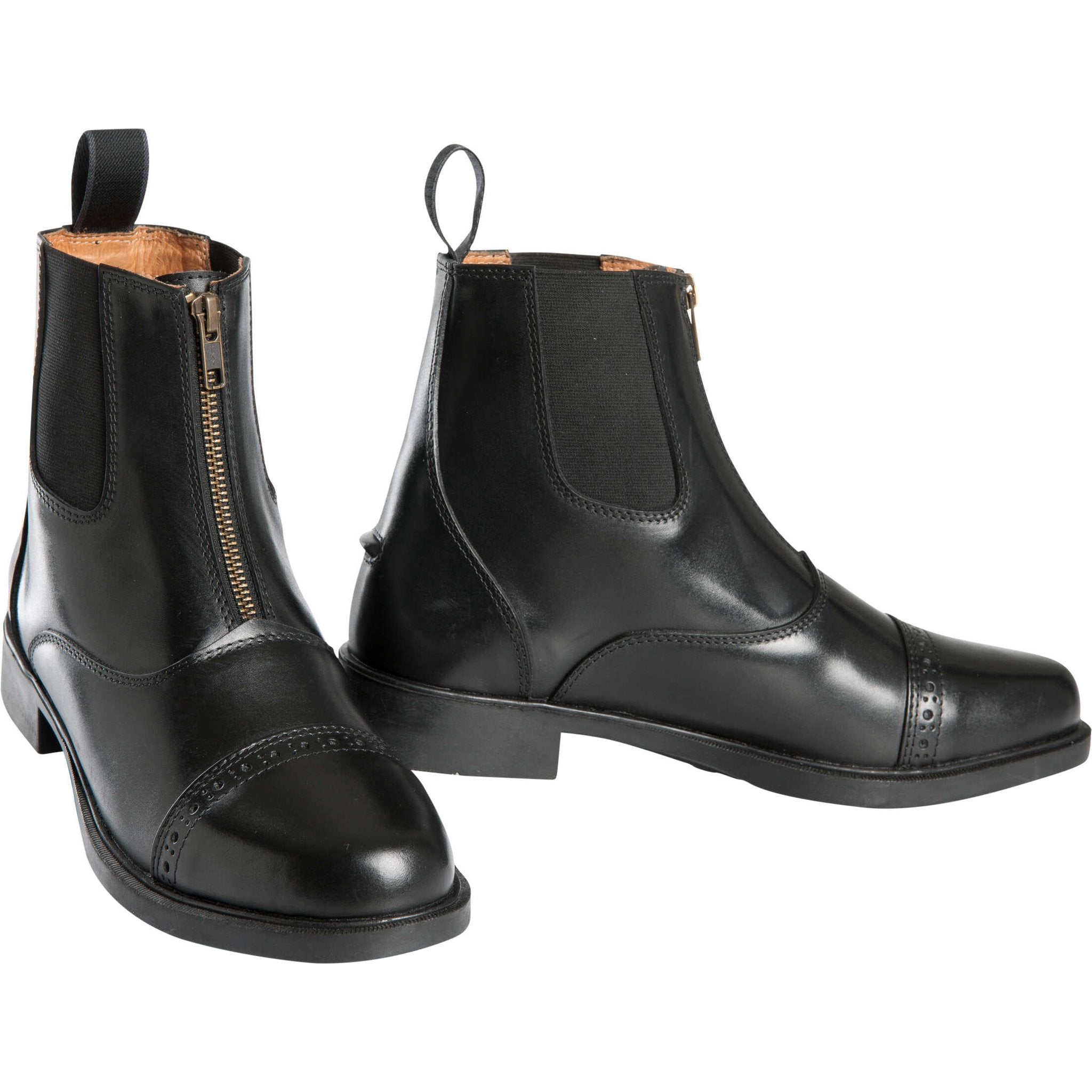 Equithème Leather Zip Boots