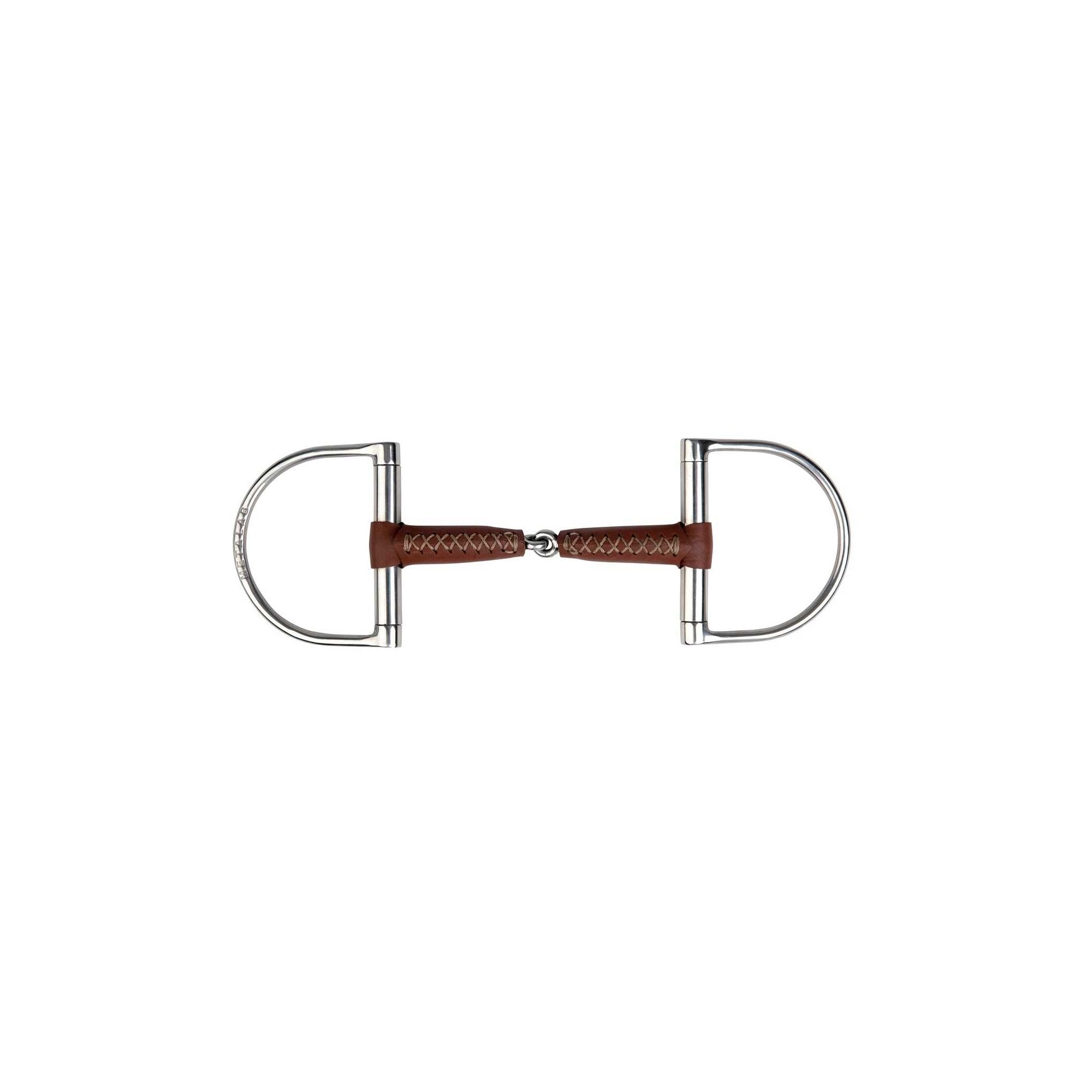 Metalab D-ringsbett läder