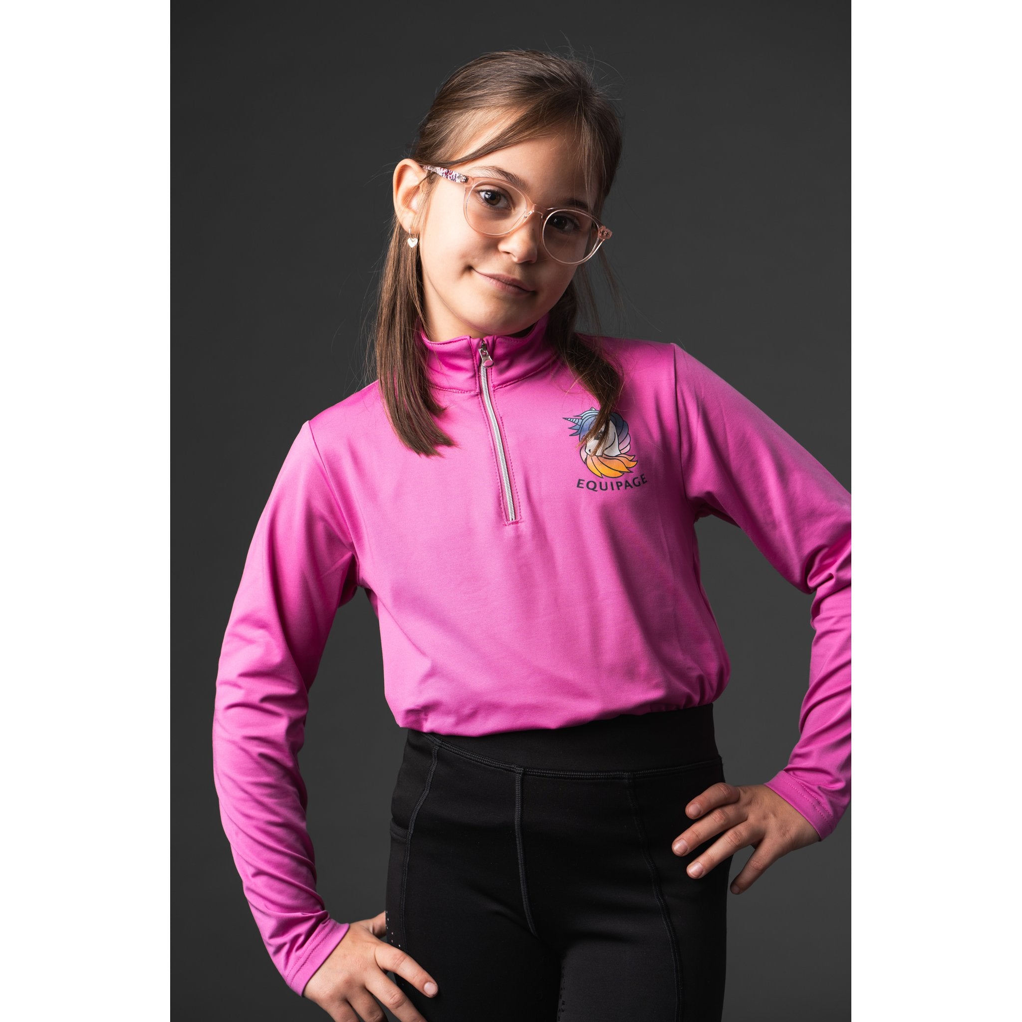 Equipage Valentina ziptröja kids