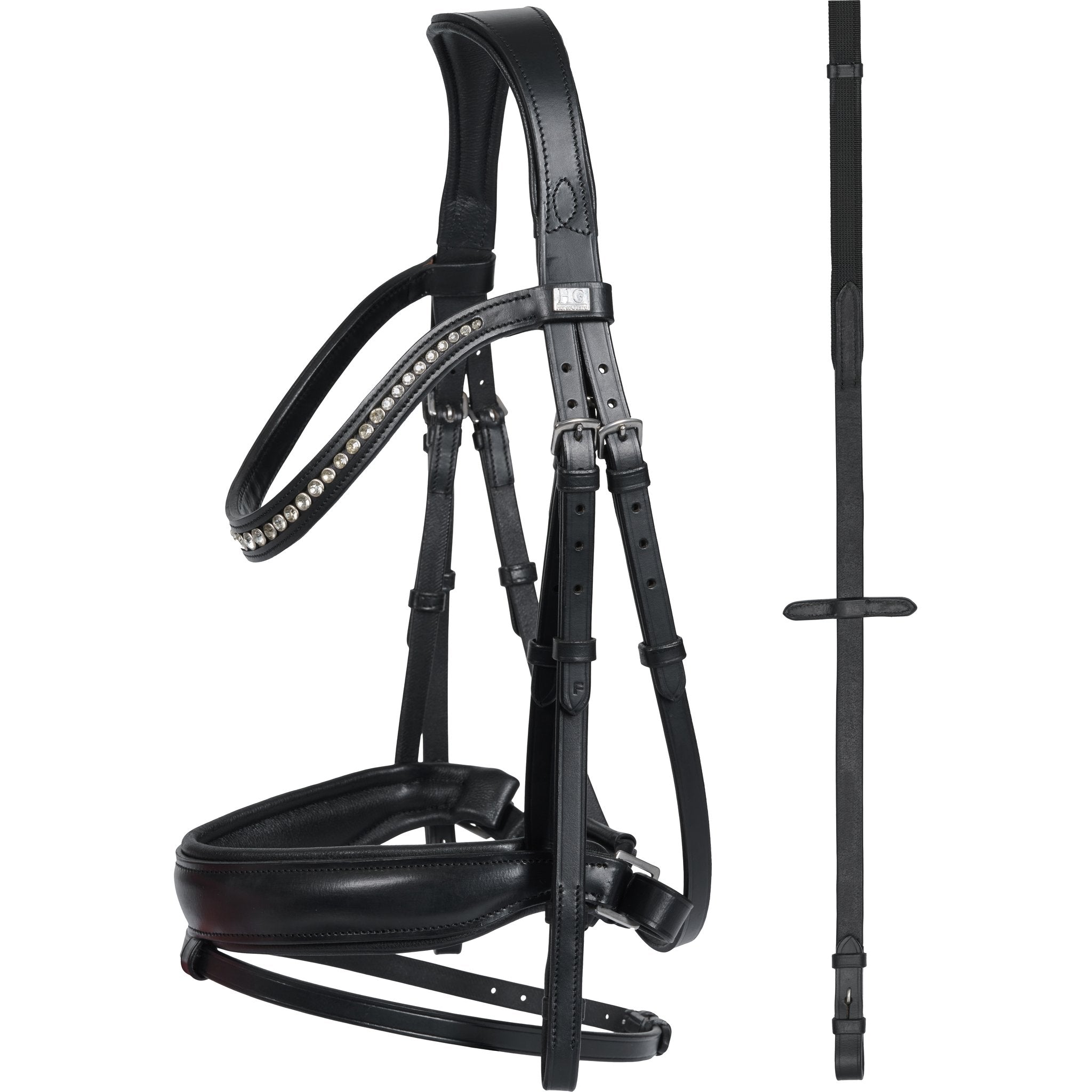HorseGuard Cryll träns med pull-back
