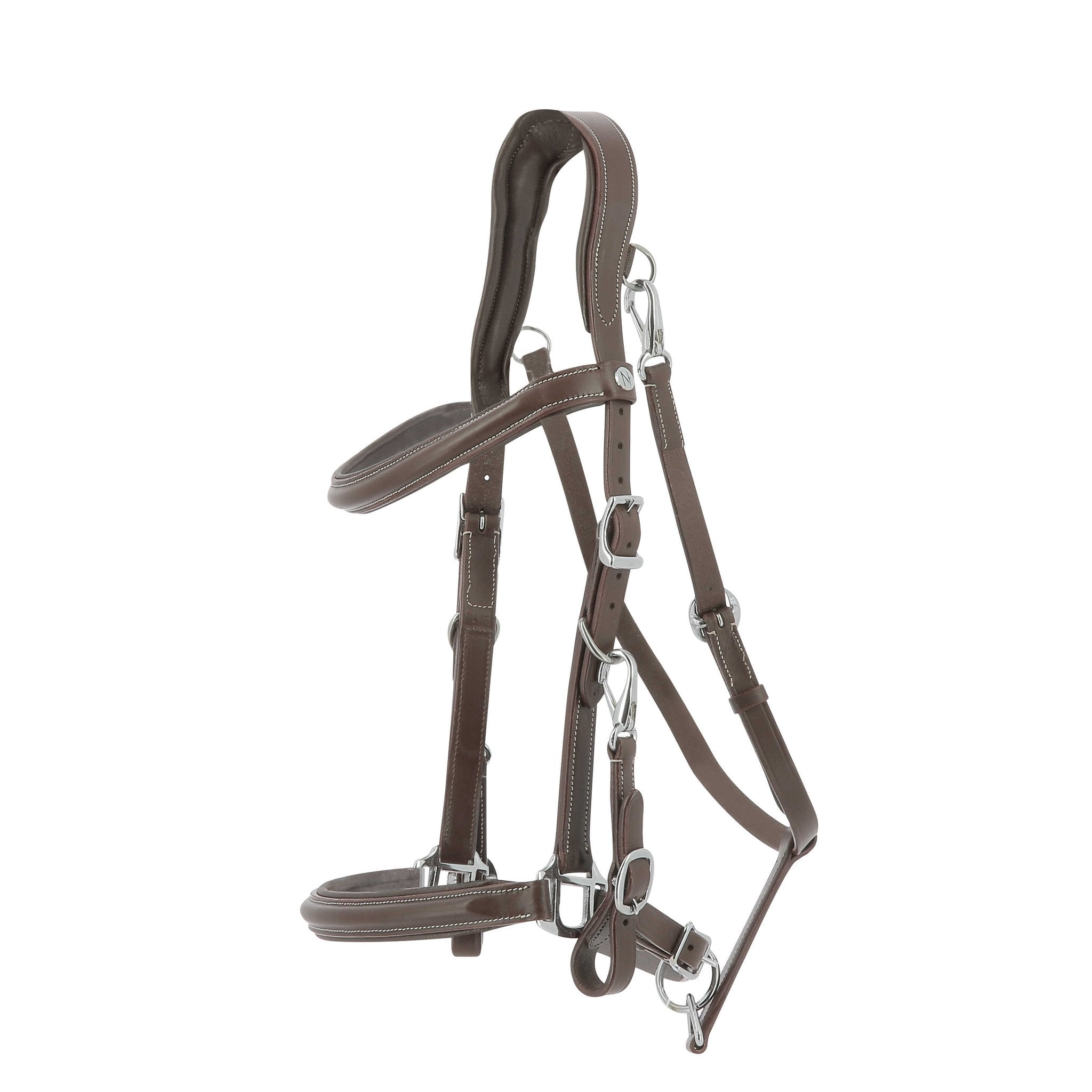 Norton Trekking Lädergrimma med bettfästen