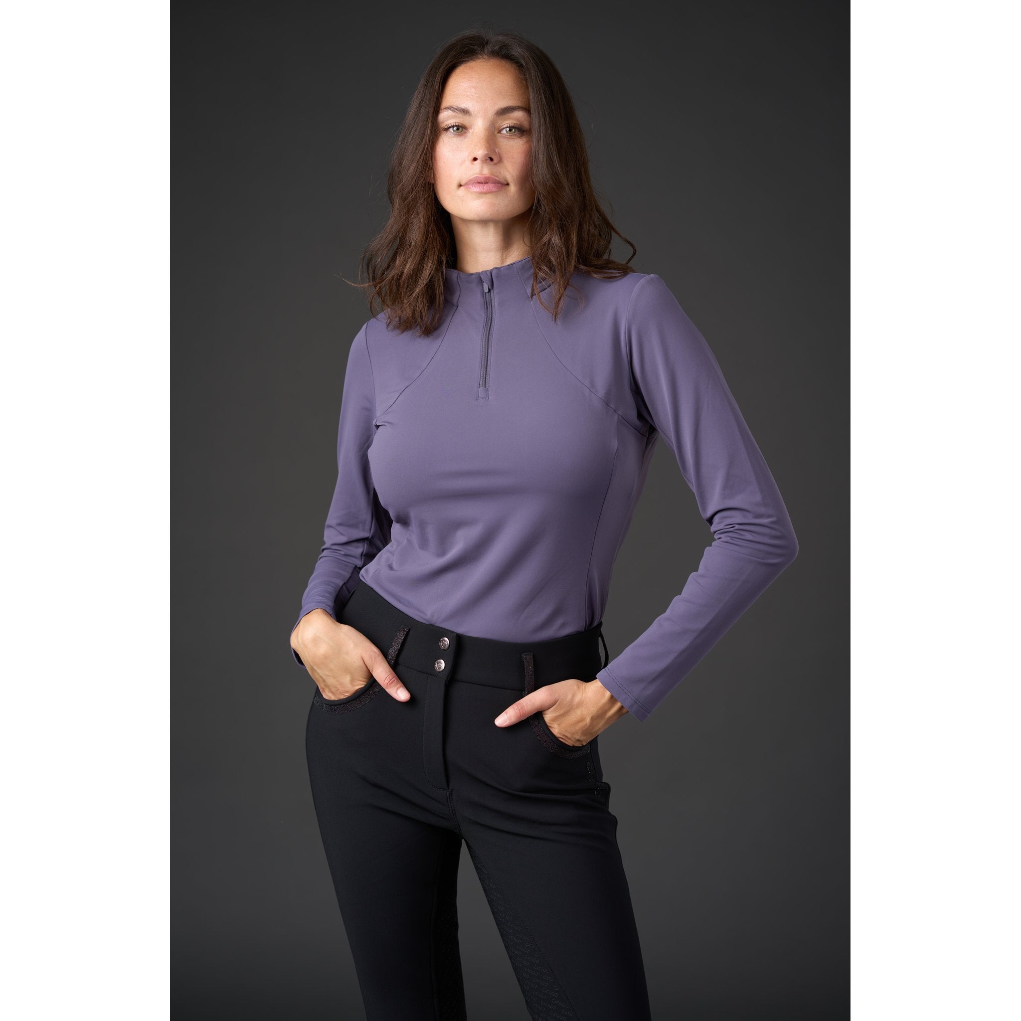 Catago Everett långärmad tröja, half-zip