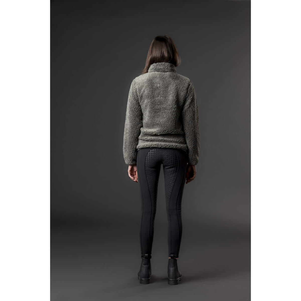 Equipage Joelle Half-zip teddy ridjacka