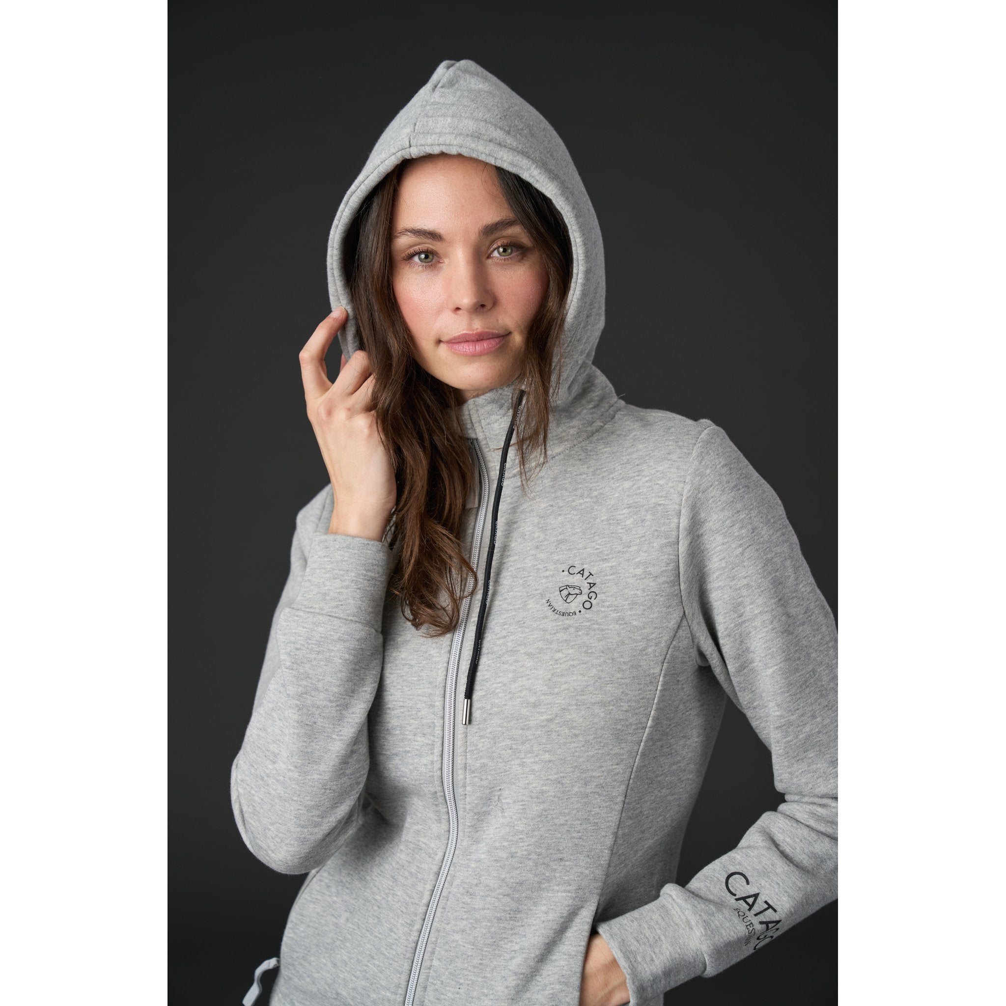 CATAGO Natalie Hoodie med dragkedja