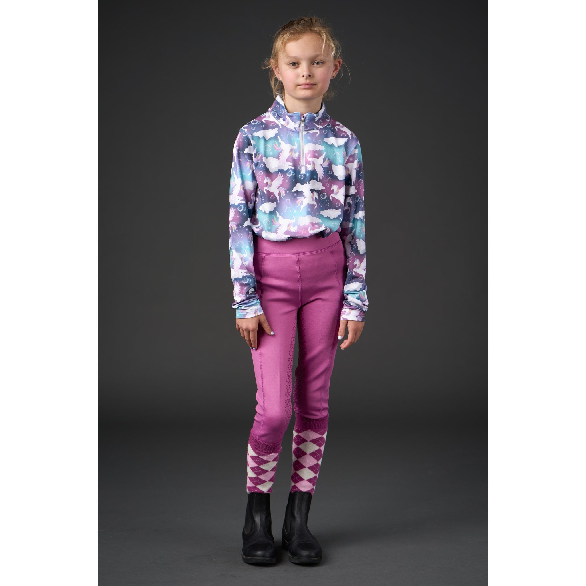 Equipage Sophia vinterridtights för barn, fullgrip